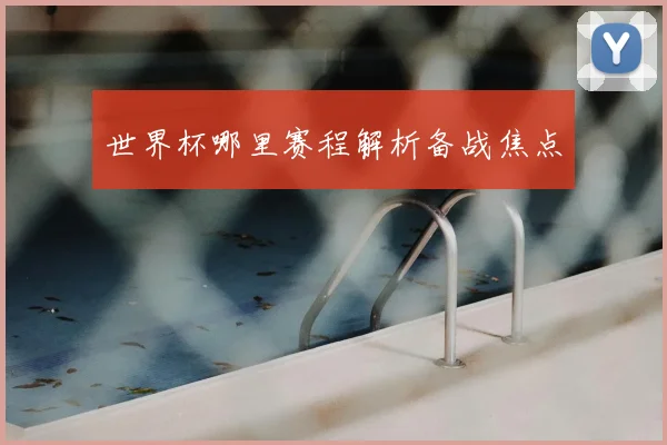 世界杯哪里赛程解析备战焦点